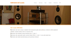 Desktop Screenshot of nirvanahifi.cz
